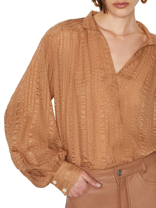 Frame Kaftan Popover Shirt 8 Frame Kaftan Popover Shirt - Image 6