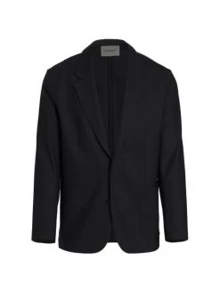Frame Unstructured Wool Blazer For Men