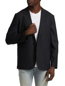 Frame Unstructured Wool Blazer For Men -Frame Sales Store unnamed file 923