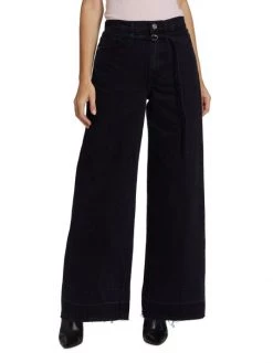 Frame Le Baggy High-Rise Palazzo Jeans -Frame Sales Store unnamed file 954