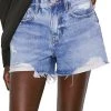 Frame Le Brigette Frayed Jean Shorts