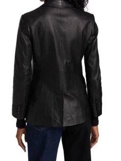 Frame 70s Leather Blazer -Frame Sales Store unnamed file 997